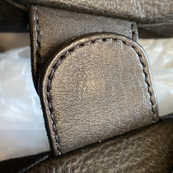 Frye Vivian Fringed Oversized Tote Black NEW - Picture 6 of 13